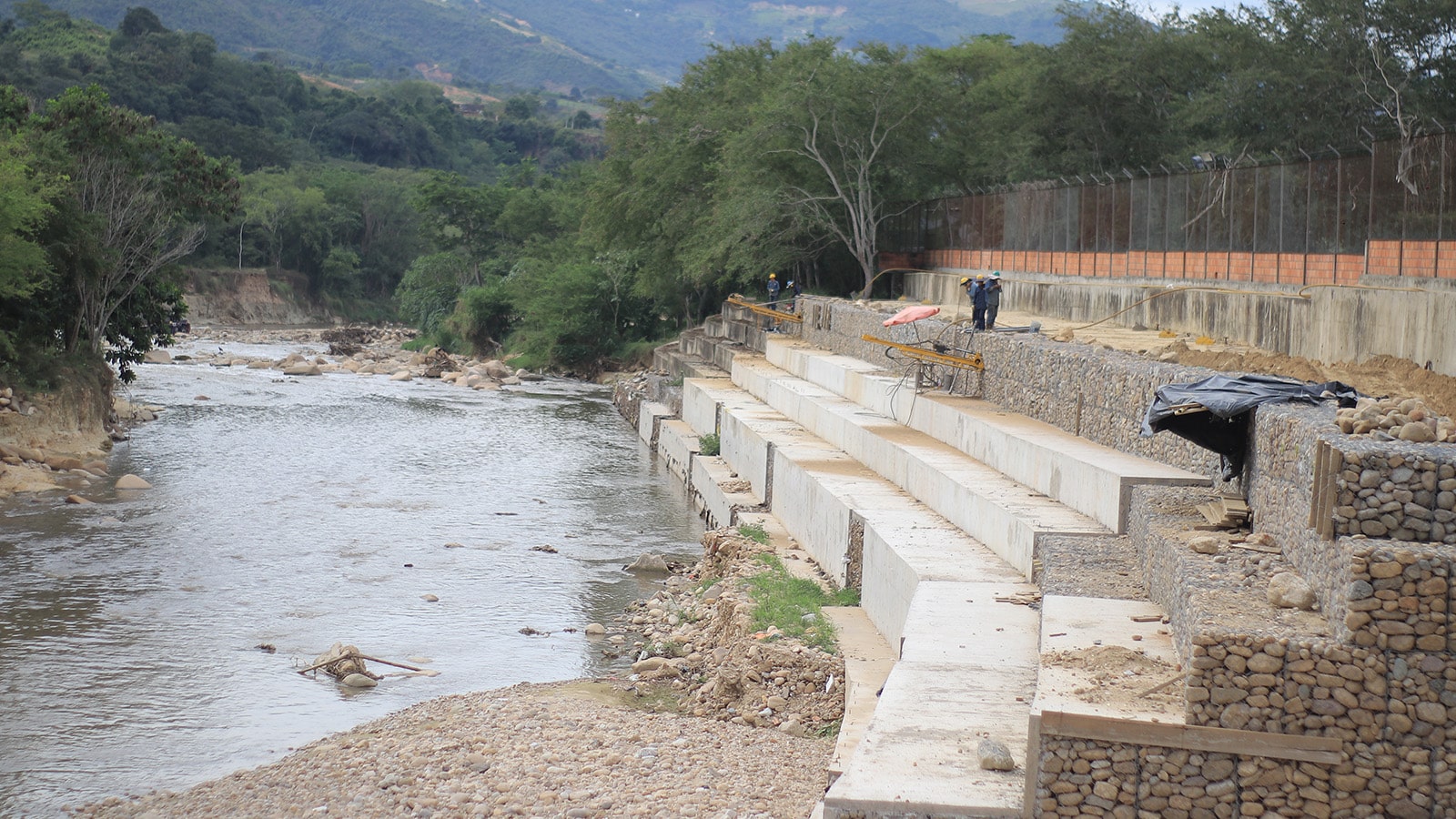 Obra para mitigación de riesgos en Centroabastos